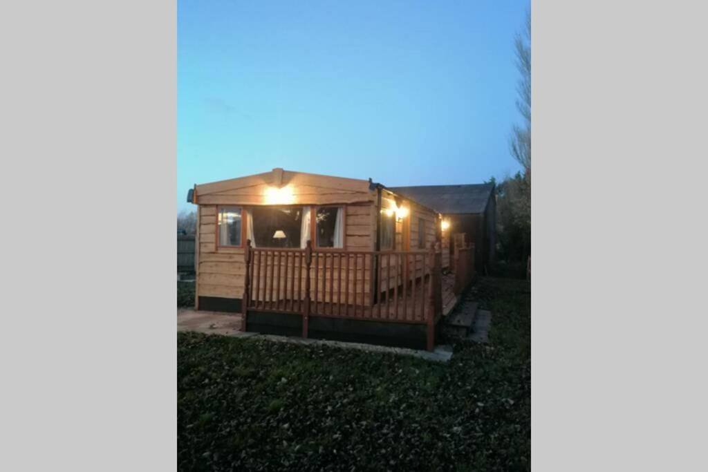Poplar Lodge Log Caravan Kirkby on Bain Luaran gambar