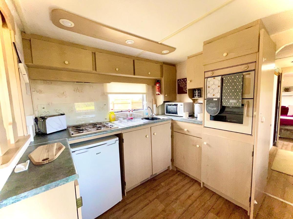 Poplar Lodge Log Caravan Kirkby on Bain Luaran gambar