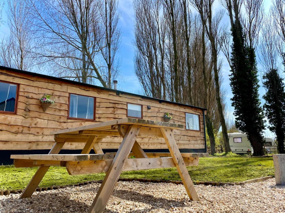 Poplar Lodge Log Caravan Kirkby on Bain Luaran gambar